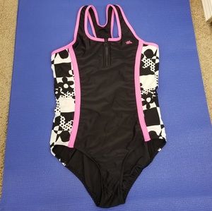 ZeroXposur Girl's Racerback One-Piece Swinsuit